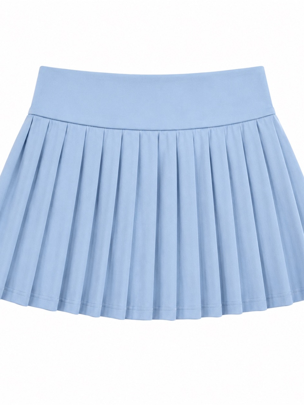 art class Light Blue Pleated Skirt